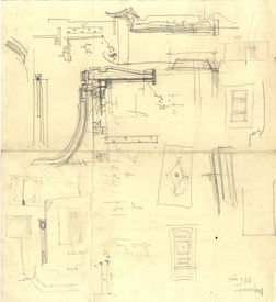 Документы из рабочей папки архитектора Г. Барановского.