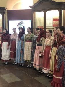 Выступление фольклорного ансамбля детского этнокультурного Центра Китежград
